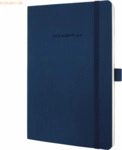3 x Sigel Notizbuch Conceptum A5 194 Seiten Softcover liniert 80g midn