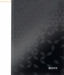 6 x Leitz Notizbuch Wow A5 80 Blatt liniert schwarz