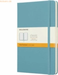 Moleskine Notizbuch Large A5 liniert Hardcover 120 Blatt riffblau