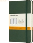 Moleskine Notizbuch Pocket A6 liniert Hardcover 96 Blatt myrtengr&uuml;n