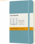 Moleskine Notizbuch Pocket A6 liniert Softcover riffblau