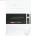 5 x Herlitz Refill f&uuml;r Notizbuch flex A4/2x40 Blatt punktiert my.book