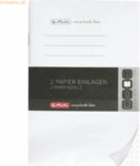 5 x Herlitz Einlagenheft flex A6 40 Blatt punktiert VE=2 St&uuml;ck