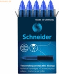 Schneider Rollerpatrone One Change 0,6mm blau VE=5 St&uuml;ck