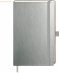 3 x Brunnen Notizbuch Kompagnon Metallic 12,5 x 19,5cm 80g/qm dotted H