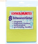 Tex Schwammtuch Schwammtex 19121023 sortiert 8 St&uuml;ck