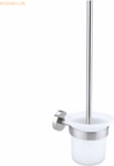 Tesa WC-B&uuml;rste Moon Edelstahloptik inkl. Klebel&ouml;sung