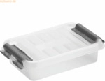 Sunware Aufbewahrungsbox mit Deckel 0,2 Liter Kunststoff 77x30x118mm t