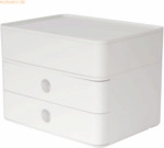 HAN Schubladenbox Smart-Box Plus Allison 2 Sch&uuml;be snow white