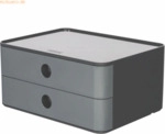HAN Schubladenbox Smart-Box Allison 260x195x125mm 2 Sch&uuml;be granite gre