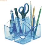 Han Schreibtischk&ouml;cher Scala blau transparent