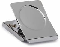 12 x Maul Papier-Klemmer mit Magnet 40mm hellsilber