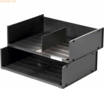 4 x Durable Briefablage Optimo A3 anthrazit