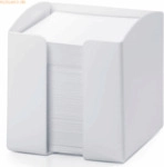 6 x Durable Zettelkasten Trend 10x10x10,5cm wei&szlig;