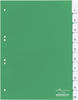 Durable Register A4 blanko 10-teilig grün