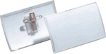 Durable Namensschilder Click Fold 40x75mm mit Kombiklemme VE=25 St&uuml;ck