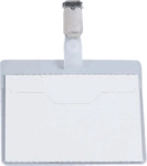 Durable Namensschild 60x90mm quer mit Clip VE=5 St&uuml;ck