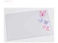 Läufer Schreibunterlage Emotion 'Butterfly' 40x60 cm transparent