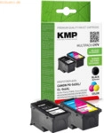 KMP Tintenpatrone C97V 1562,4005 wie PG545/CL546XL schwarz+c/m/y 2 St&uuml;