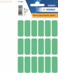 10 x HERMA Vielzweck-Etiketten 12x34mm gr&uuml;n VE=90 St&uuml;ck
