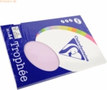 10 x Clairefontaine Kopierpapier Pollen A4 160g/qm 50 Blatt flieder