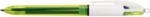 BiC Kugelschreiber 4 Colours Fluo - 3-Farb-Kugelschreiber + Neongelb.