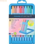 Schneider Kugelschreiber Slider Edge Pastell XB sortiert VE=8 Farben B
