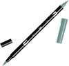 6 x Tombow Dual-Fasermaler ABT mit Rundspitze/Pinselspitze holly green