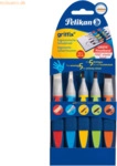 Pelikan Pinsel-Set griffix Synthetik VE=5 St&uuml;ck Tr&auml;gerkarte
