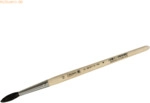 12 x Brunnen Feinhaarpinsel Schule Holz 10