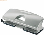 Leitz Doppellocher 25 Blatt 4-fach mit Anschlagschiene grau
