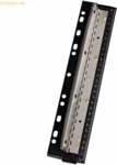 Wedo Taschenlocher Business 4-fach-Lochung schwarz Metall mit Lineal