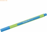 5 x Schneider Fineliner Line-Up 0,4 mm alaska-blue