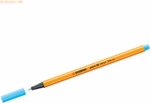 10 x Stabilo Fineliner point 88 0,4 mm neonblau