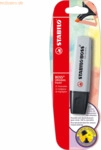 10 x Stabilo Textmarker Boss Original Pastel Seidengrau Blisterkarte