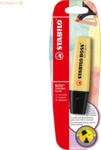 10 x Stabilo Textmarker Boss Original Pastel pudriges Gelb Blisterkart