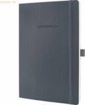 Sigel Notizbuch Conceptum A4 194 Seiten Softcover kariert 80g dark gre