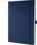 Sigel Notizbuch Conceptum A4 194 Seiten Hardcover liniert 80g midnight