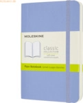 Moleskine Notizbuch Pocket A6 blanko Softcover hortensienblau