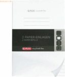 5 x Herlitz Refill f&uuml;r Notizbuch flex A4/2x40 Blatt liniert my.book