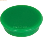 Franken Haftmagnet 24mm gr&uuml;n VE=10 St&uuml;ck