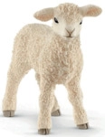 Schleich Spielzeugfigur Lamm.
