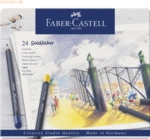 Faber Castell Farbstift Goldfaber permanent sortiert VE=24 St&uuml;ck Etui