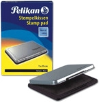 Pelikan Stempelkissen Gr.2 Metallgeh&auml;use schwarz