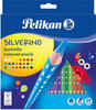 Pelikan Buntstifte Silverino dreieckig dünn 3mm VE=24 Farben Schachtel