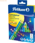 Pelikan Buntstifte Combino dick dreieckig 4mm VE=12 Farben Karton-Etui