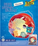 Folia Bastelset Laterne Monster - mit LED.