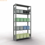 Schulte Regal MULTIplus150 12730 Grund 2.000x1.000x300mm 5 B&ouml;den verzi