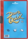 20 x Durable Klemmmappe A4 Duraquick rot