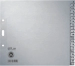 25 x Leitz Register A4 A-Z 100g/qm grau